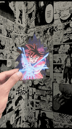 Super Saiyan God Goku Kamehameha