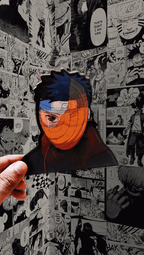 Young Obito Uchiha 3D Sticker