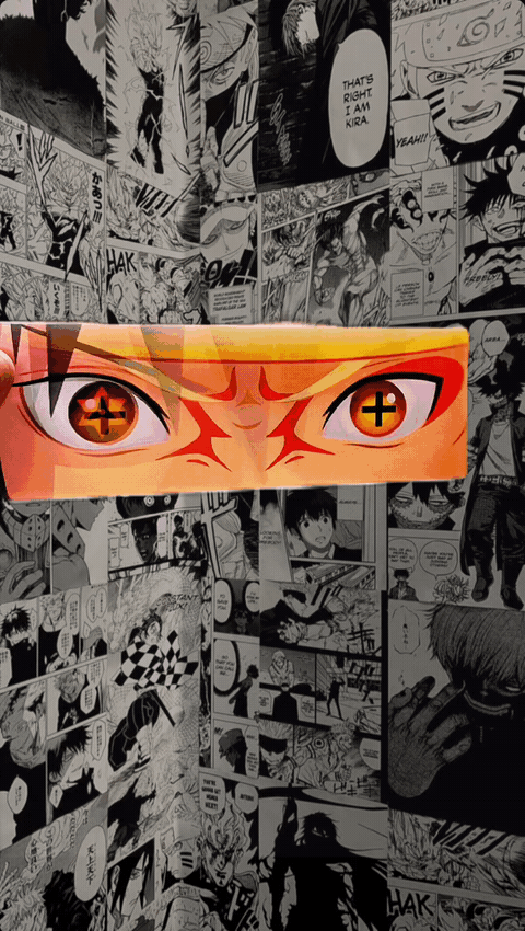 Rinnegan & Sharingan Eyes 3D Sticker