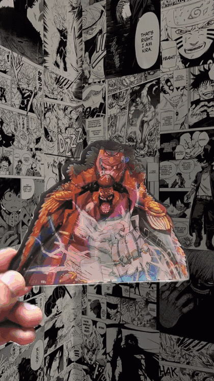 Kaido King of the Beasts 3D Sticker