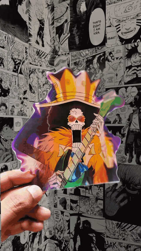 Gol D. Roger Pirate King 3D Sticker