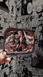 Whitebeard Edward Newgate 3D Sticker