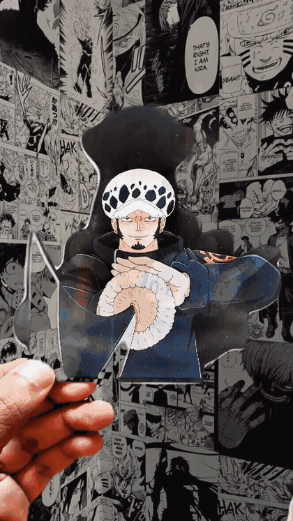 Trafalgar Law Surgeon of Death 3D Sticker