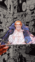 Shanks Red Hair Yonko 3D Sticker