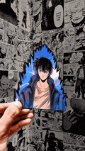 Sung Jinwoo E-Rank to Monarch 3D Sticker