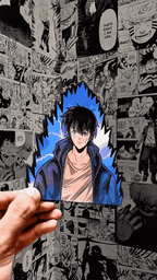 Sung Jinwoo E-Rank to Monarch 3D Sticker