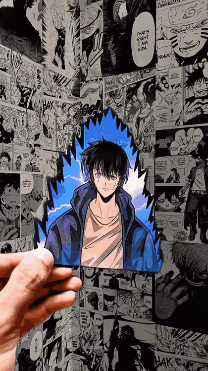 Sung Jinwoo E-Rank to Monarch 3D Sticker