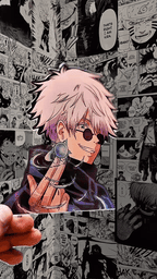 Gojo Satoru The Honored One 3D Sticker