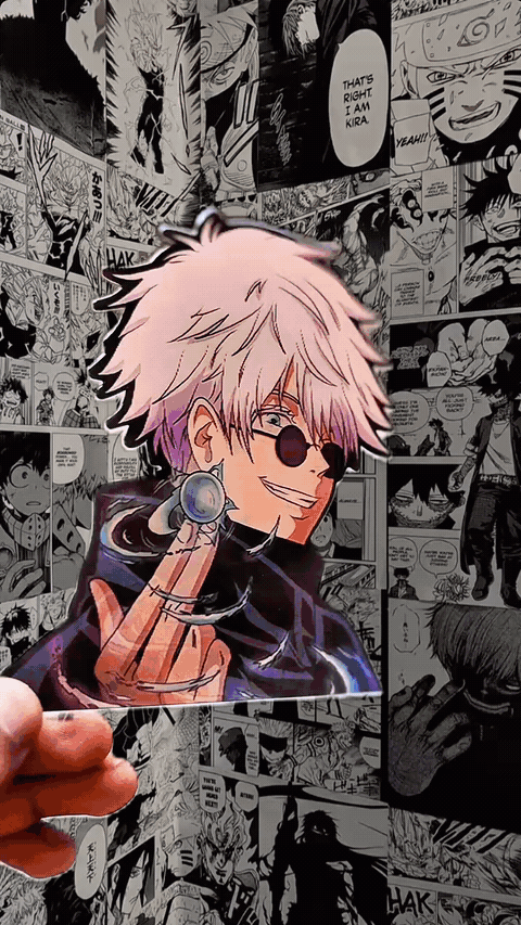 Gojo Satoru The Honored One 3D Sticker