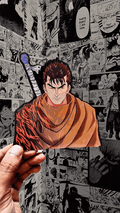 Guts Black Swordsman 3D Sticker