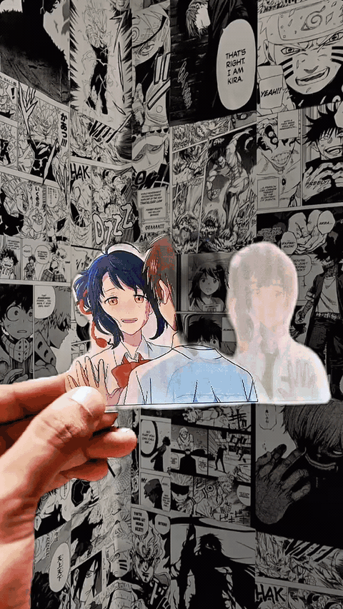 Asta and Yuno Rivals 3D Sticker