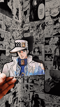 Jotaro Kujo Star Platinum 3D Sticker