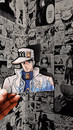 Jotaro Kujo Star Platinum 3D Sticker