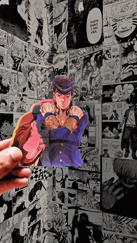 Jolyne Cujoh Stone Free 3D Sticker
