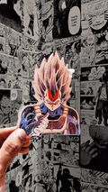 Goku Super Saiyan Blonde 3D Sticker