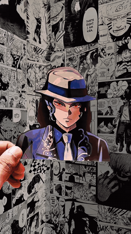 Gyutaro Blood Sickle 3D Sticker