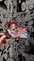 Tanjiro Kamado Hanafuda 3D Sticker