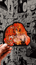 Kyojuro Rengoku Flame Hashira 3D Sticker