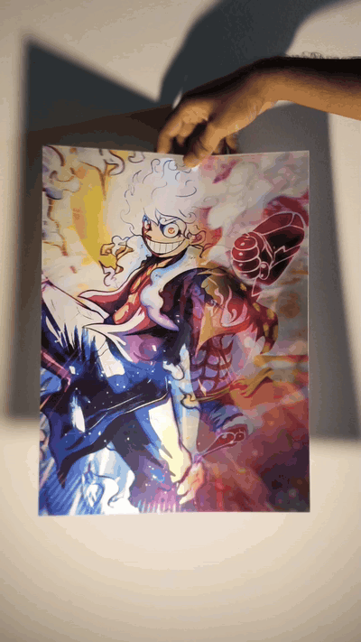 One Piece: Luffy 3D Lenticular Poster (Design 5)