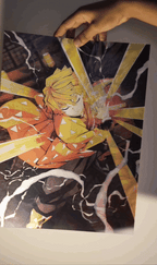 Demon Slayer 3D Lenticular Poster (Design 2)