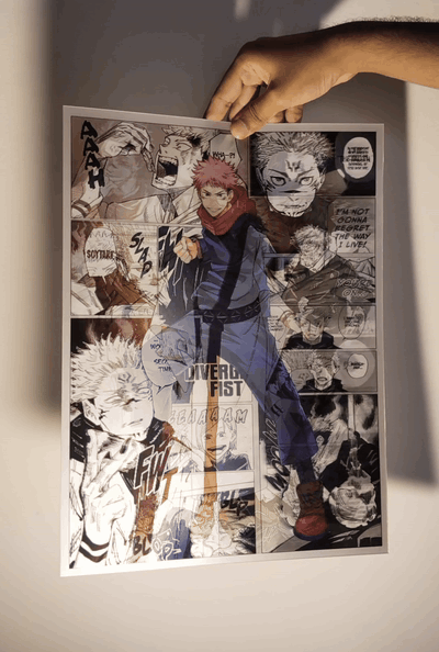 Jujutsu Kaisen 3D Lenticular Poster (Design 6)