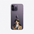 Levi Ackerman Attack on Titan Mini 3D Lenticular Sticker - Sugoi Merch