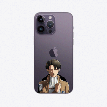 Levi Ackerman Attack on Titan Mini 3D Lenticular Sticker - Sugoi Merch