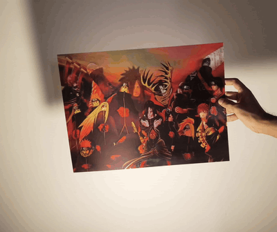 Naruto 3D Lenticular Poster