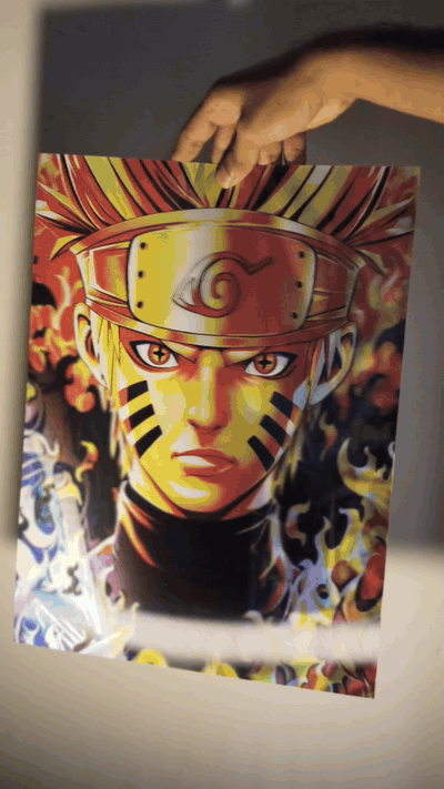Naruto 3D Lenticular Poster (Design 1)