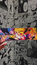 Katsuki Bakugo Explosion Quirk 3D Sticker