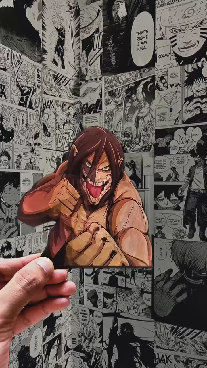 Eren Titan Transformation 3D