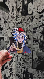 Doma Upper Moon Two 3D Sticker
