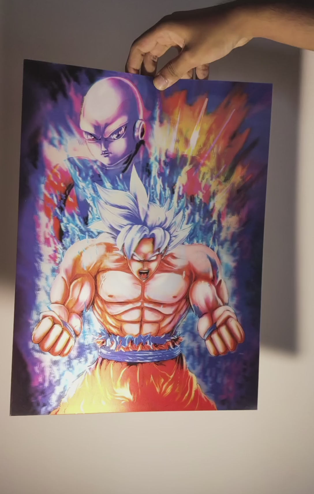Dragon Ball Super: Ultra Instinct Goku 3D Lenticular Poster