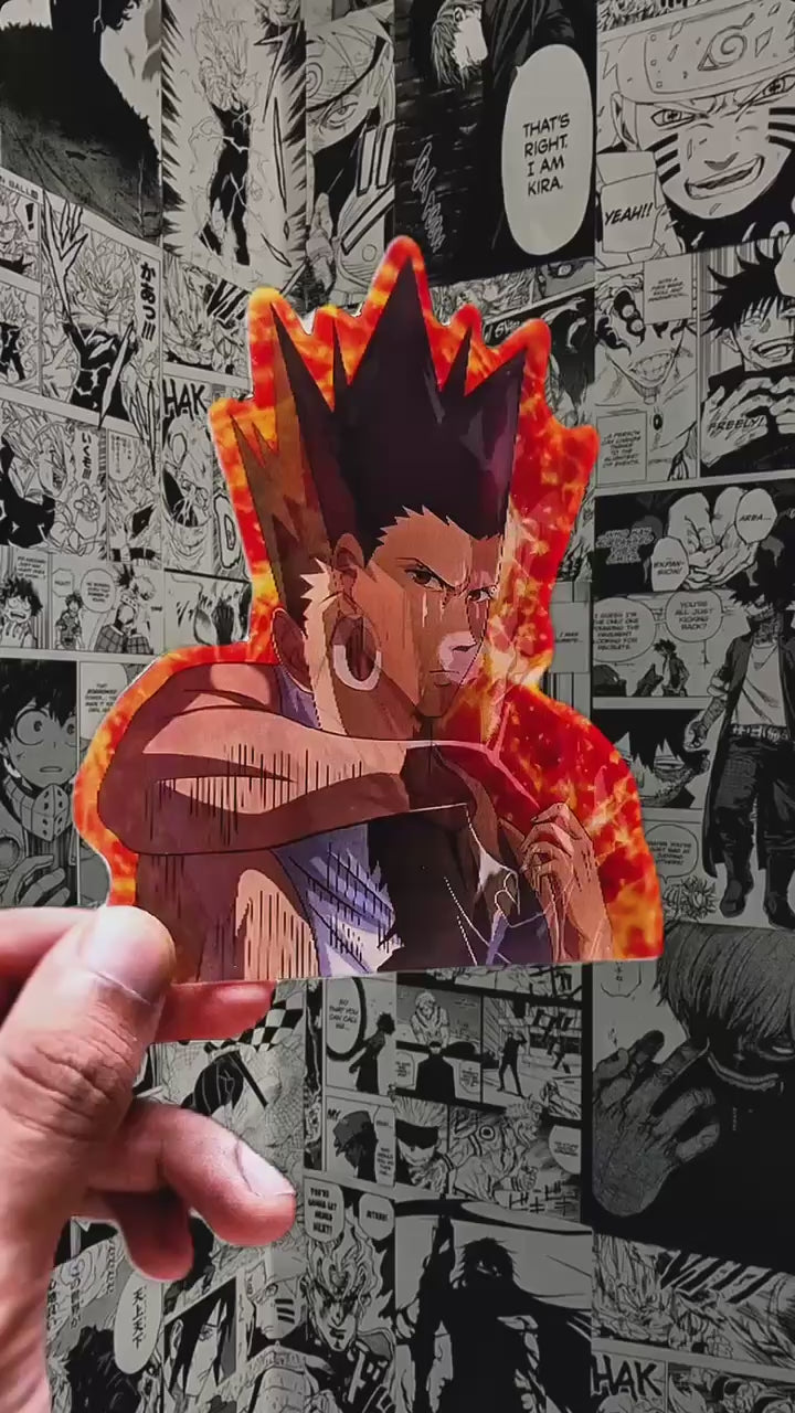 Gon rage mode 3D Sticker