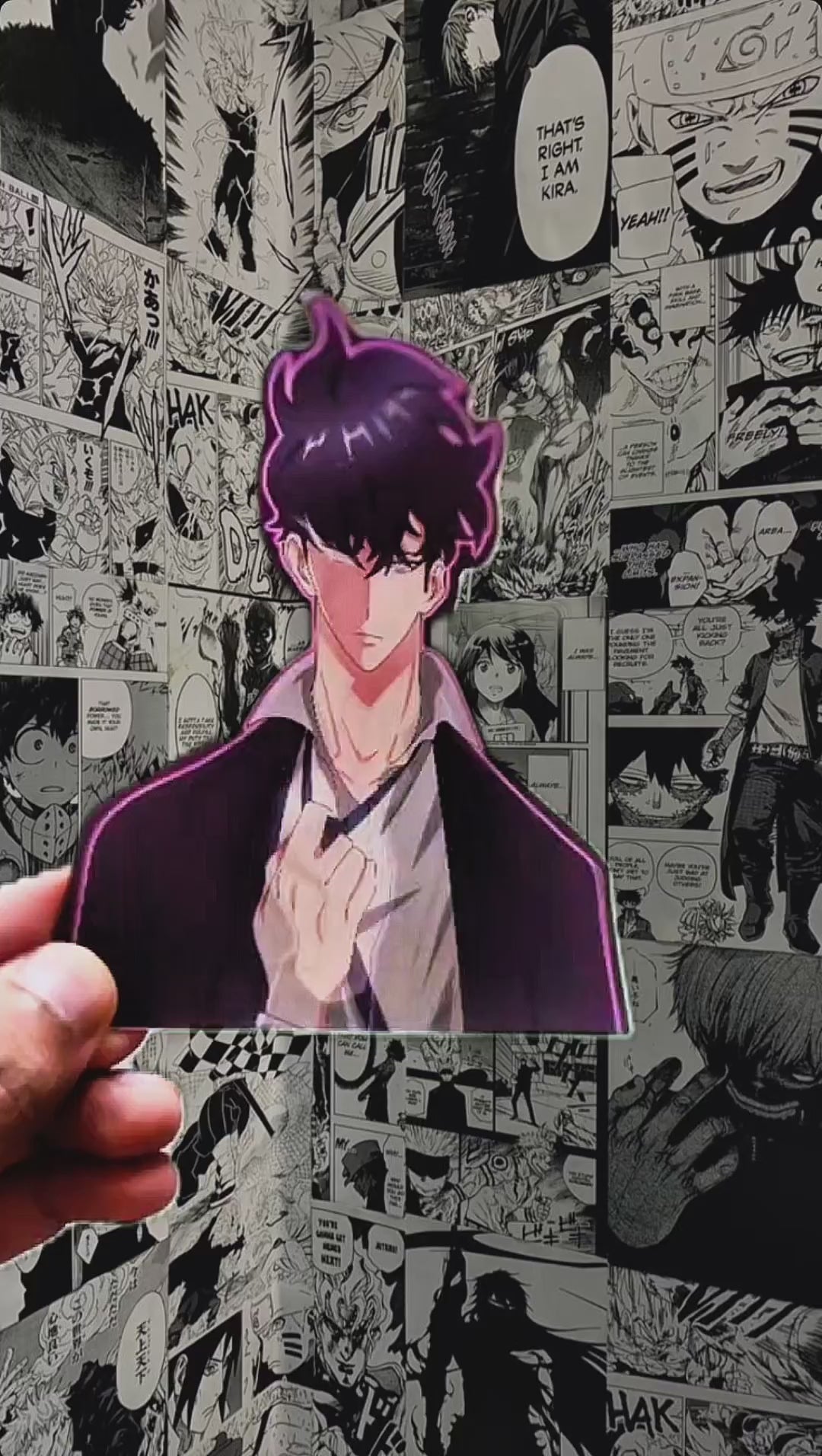 Sung Jinwoo Arise Shadow Army 3D Sticker