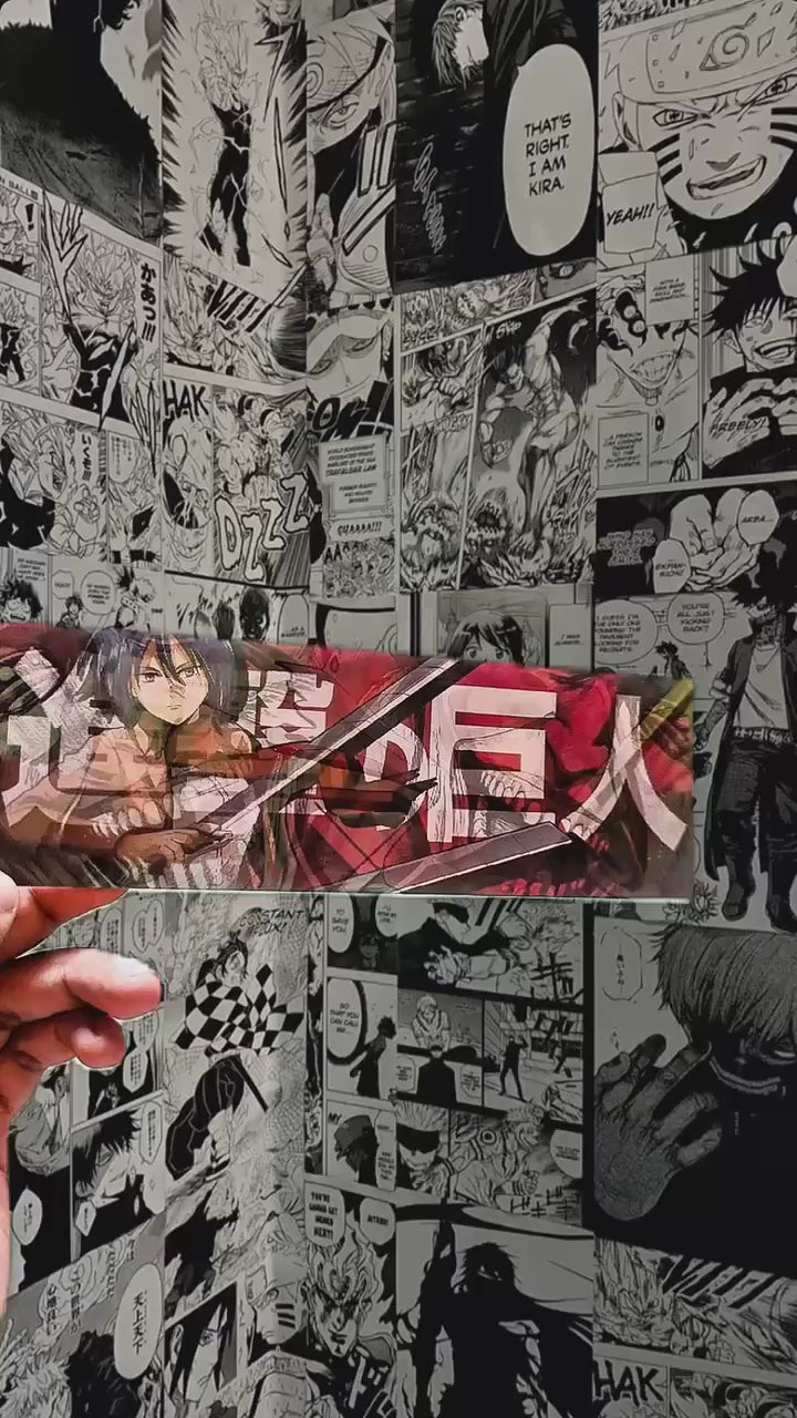 Attack on Titan Logo 3D Sticker