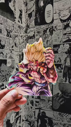 Goku Super Saiyan 3 3D Sticker