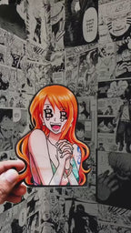 Nami Cat Burglar 3D Sticker