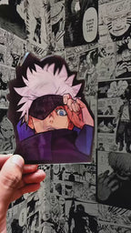 Gojo Satoru Blindfolded Six Eyes 3D Sticker