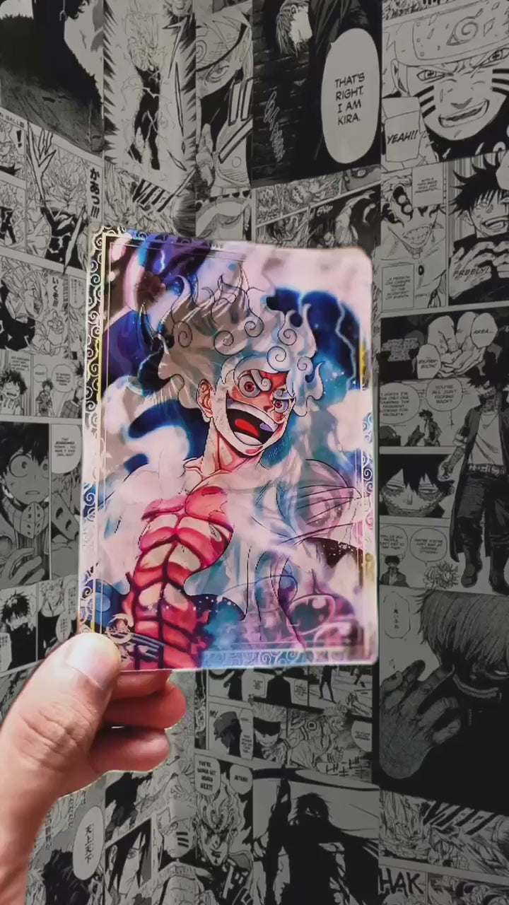 Luffy Gear 4 Snake Man 3D Sticker
