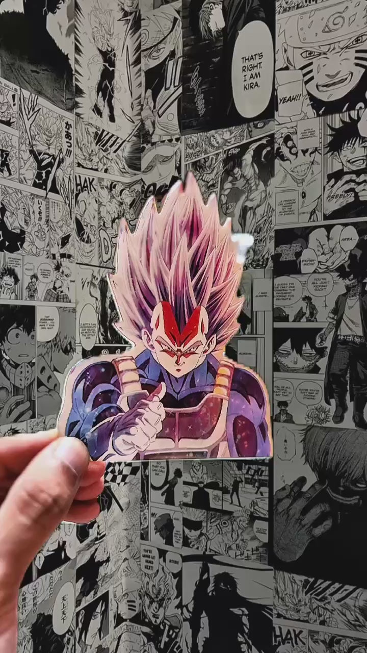 Goku Super Saiyan Blonde 3D Sticker