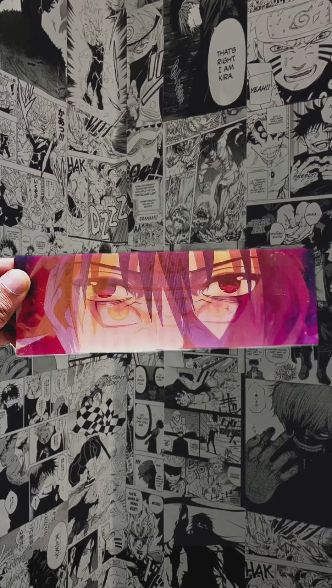 Kurama Nine-Tails Awakening 3D Sticker