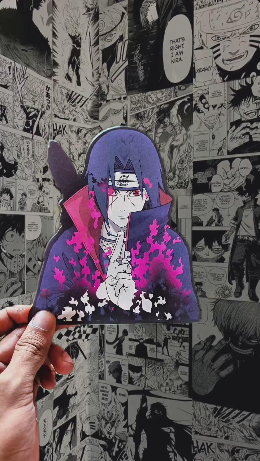 Young Itachi ANBU 3D Sticker