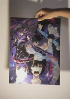 Solo Leveling: Arise - Jin-woo & Shadows Epic 3D Lenticular Poster