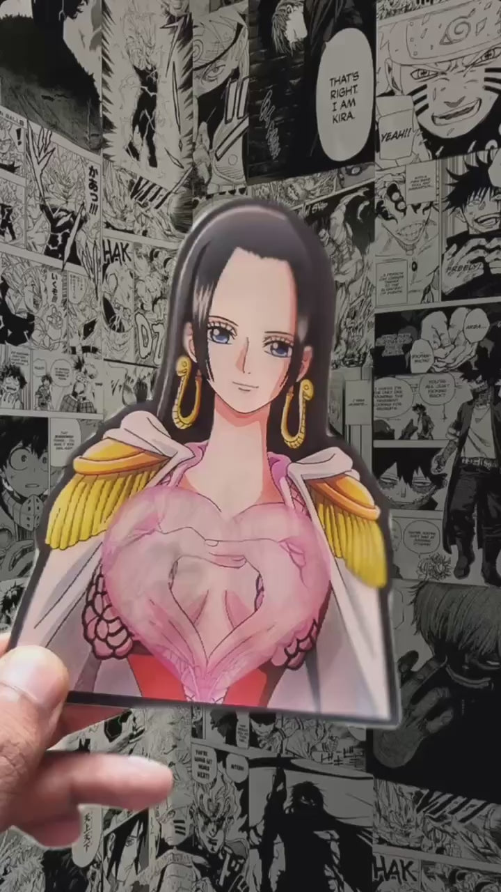 Boa Hancock Pirate Empress 3D Sticker