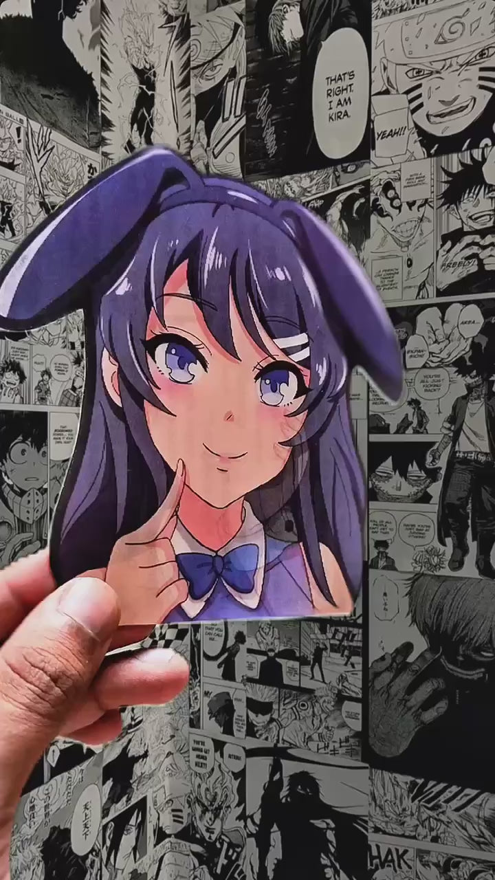 Aqua Goddess Party Member 3D Sticker