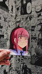 Makima Control Devil 3D Sticker