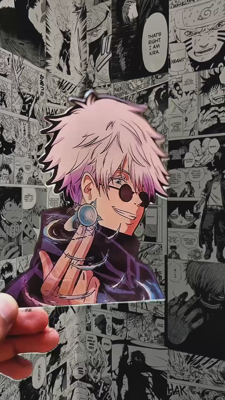 Gojo Satoru The Honored One 3D Sticker