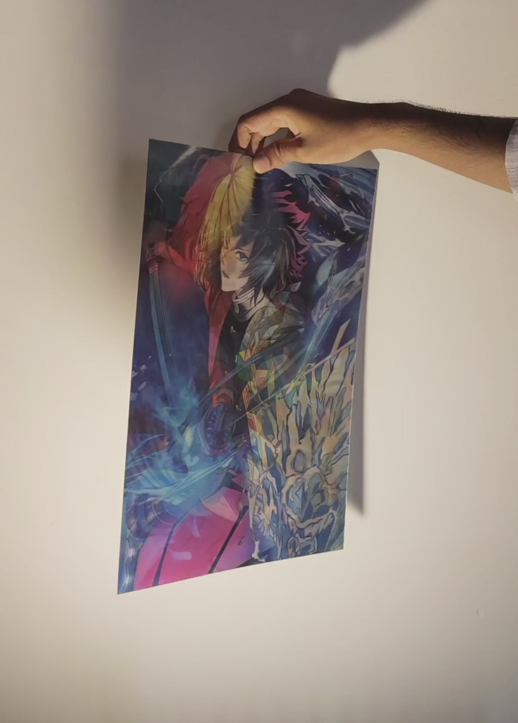 Demon Slayer: Zenitsu Thunderclap 3D Lenticular Poster