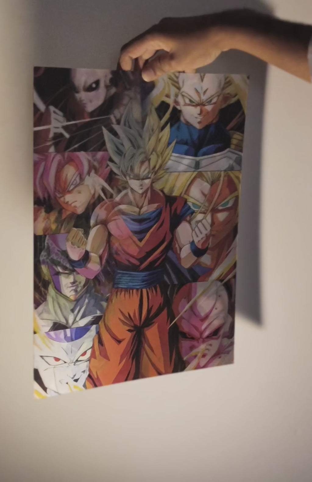 Dragon Ball Z: Gogeta Fusion 3D Lenticular Poster